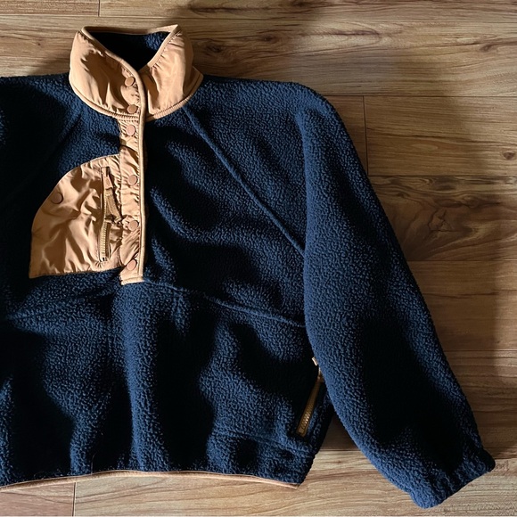 FP Movement Hit The Slopes Colorblock Fleece Pullover Small - Picture 12 of 16